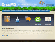 Tablet Screenshot of openmd.org